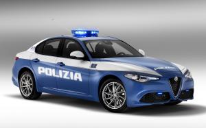 Alfa Romeo Giulia Veloce Q4 Polizia 2016 года